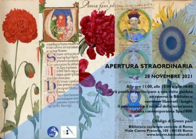 Apertura straordianria 28 novembre 2021